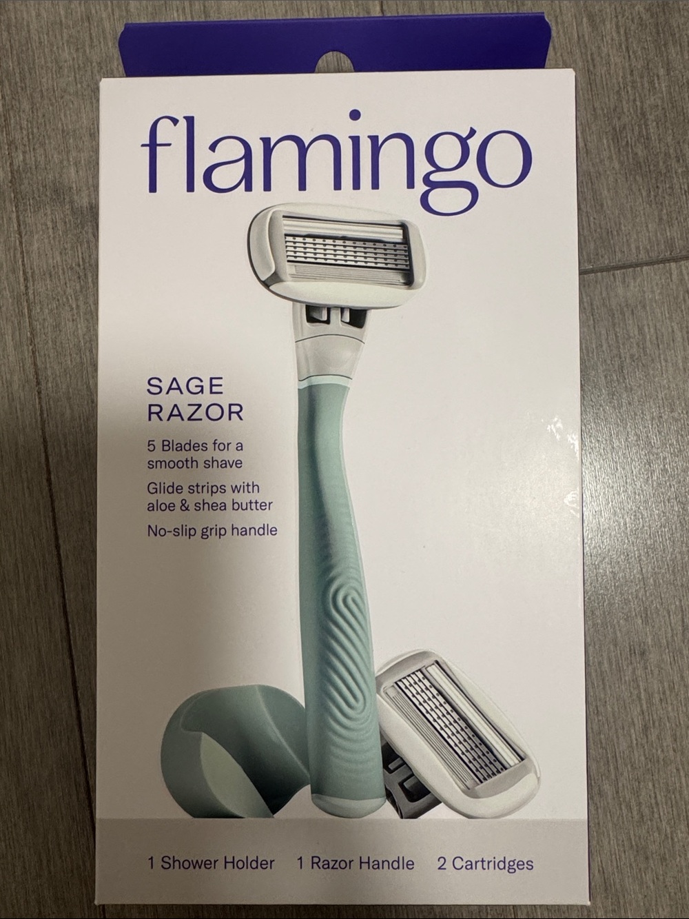 Sage Razor Handle with Cartridges - Sage